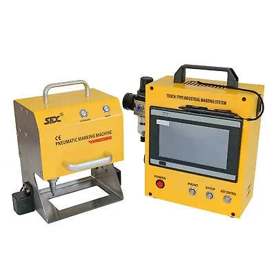 SFX Pneumatic Marking Machine 120x50mm Pneumatic Dot Peen Metal Marking 100W • $1209