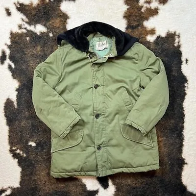 Vtg Parka Military Extreme Cold Weather  Jacket Men Coat Fit Like M-L • $95
