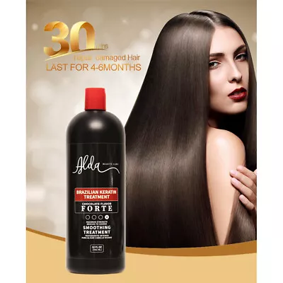 Alda Chocolate Brazilian Keratine Treatment Permanent Straightening Blowout New • $59.99