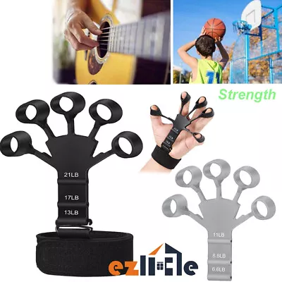 $18.99 • Buy Gripper Forearm Trainer Finger Exerciser Strength Hand Grip Strengthener Therapy