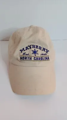 Mayberry North Carolina Sheriff Est. 1960 Men's Hat Buckle Adjust • $12.99