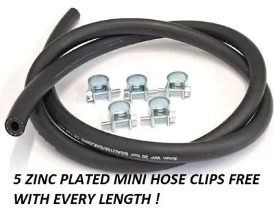 £43.99 • Buy Nitrile Rubber Smooth Fuel Tube Petrol Diesel Oil Line Hose Pipe Tubing Breather