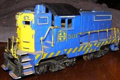 $33 • Buy O Scale CUSTOM Double Truck Short Diesel Switcher KMT KUSAN Body Brass Wheel NOB