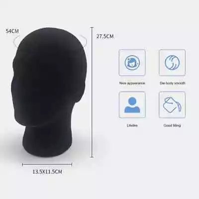 Foam Manikin Head Male Mannequin Styrofoam Model Wigs Glasses Cap Display I4H9 • $5.66