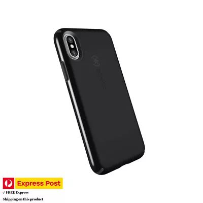 $32.95 • Buy Genuine Speck CandyShell Phone Case IPhone X / Xs - Black/Grey - Express Post