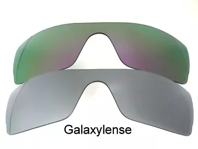 Galaxy Replacement Lenses For Oakley Batwolf Purple&Gray Polarized 2 PAIRS • $13.03