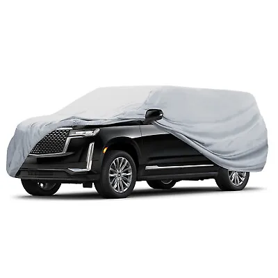 XXXL SUV Car Cover Outdoor Snow Dust Sun UV Resistant For Cadillac Escalade ESV • $36.59