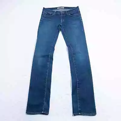 J Brand Jeans Womens 28 - 30x33 Cigarette Leg Straight Dark Blue Wash *READ • $26