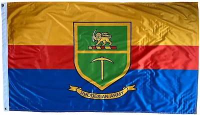Rhodesian Army Flag Large Rhodesia Flag Heavier Duty Knitted Flag   • $24.95