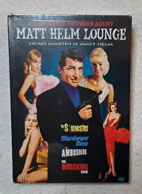 Matt Helm Lounge (Silencers/Wrecking Crew/Ambushers/Murderers Row) (DVD... • $49.99