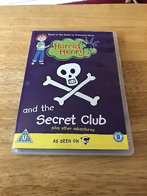 Horrid Henry And The Secret Club Plus Other Adventures As Seen On Citv Dvd  • £0.99