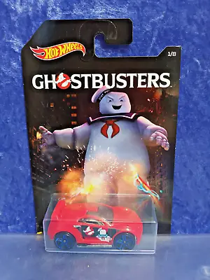 Mattel 1/64 Hot Wheels 2016 Ghostbusters MOC Drift Tech 1/8 • $10