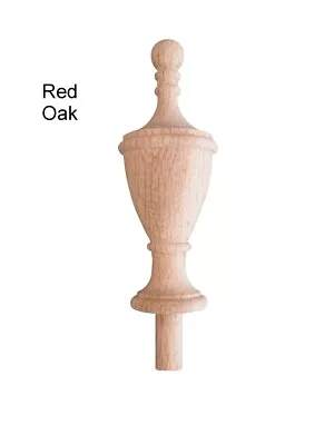 Wooden Finial Bed Post. 4 3/4 . Wood Choice: Oak Maple Cherry Or Mahogany #44 • $23