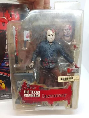 2007 Mezco Cinema Of Fear Series 1 Friday The 13th Jason Voorhees 7  Figure. J9 • $70