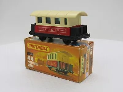 1978 Lesney Matchbox Superfast #44 Passenger Coach 431 432 W/Original Box • $9.99