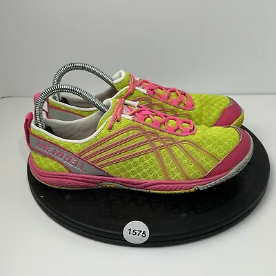 Merrell Road Glove Dash 2 Womens Size 7.5 J58096 Pink Running Shoes • $29