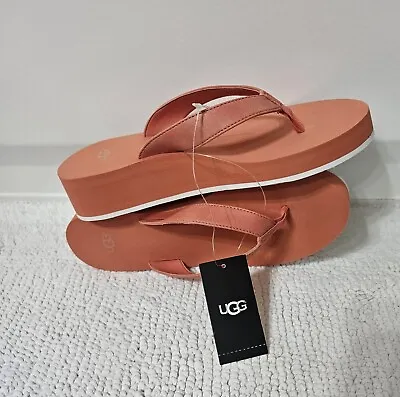 Ugg Orange Sandals Size 6 • $15