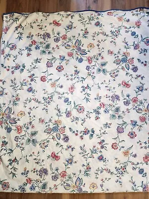 Vintage 1990 Laura Ashley   Chinese Silk  Pattern Full Sheet Set  • $35