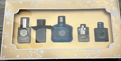 5-Pc. Men's Lux Fragrance Sampler Set By Macy's Versace Burberry Vince Camuto • $39.99