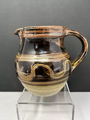 £35 • Buy Winchcombe Pottery Water Jug Meander Design 11 Cms Hi￼gh #286