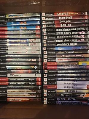 Sony Playstation 2 PS2 Games Tested - You Pick & Choose Video Game Lot Tested • $8.99
