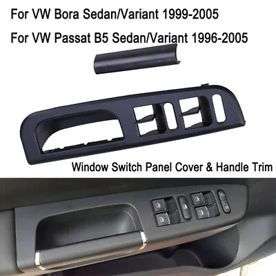 Door Window Switch Bezel Handle Left For VW Passat Jetta/Bora Golf MK4 1999-2005 • $13.06