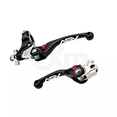 2007-2024 Yamaha Raptor 700/R ASV F4 Series Brake & Clutch Lever PAIR PACK Black • $200