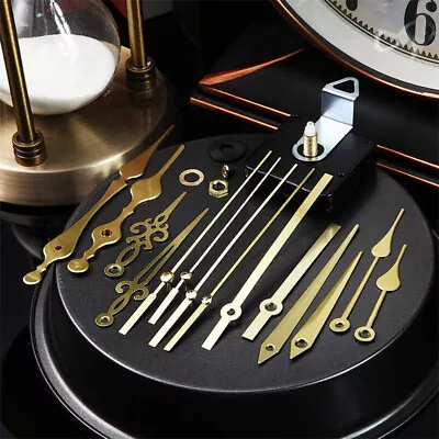 Clock Movement DIY Quartz Mechanism Wall Replacement Repair Tool Parts Hands Kit • $13.19