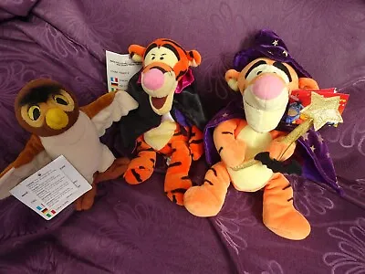 £12 • Buy Disney Store Exclusive Count Tigger Halloween Tigger   Beanie Soft Toy Plushie