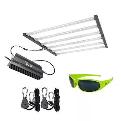 £395 • Buy Lumii Black 720w LED Grow Light Full Spectrum Hydroponics LED Extension Dimmable