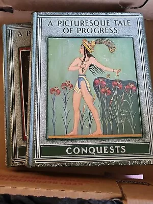 Two Volumes Of A Picturesque Tale Of Progress Conquests • $29