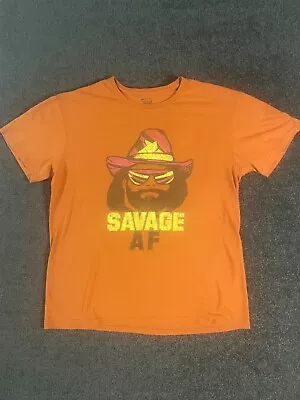 Macho Man Randy Savage Shirt 2xl Savage Af • $7.01