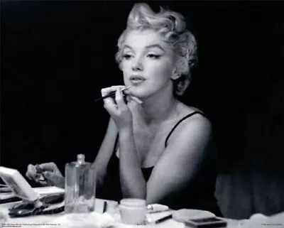 Marilyn Monroe Photo Print Art Lipstick Make Up In Mirror Artist Sam Shaw - New • $12.99