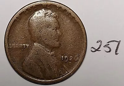 1926-S Lincoln Wheat Cent         #251 • $10
