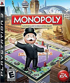 Monopoly Streets PlayStation 3 PS3Tested Working Used DISC ONLY-No Case Or  Man • $7