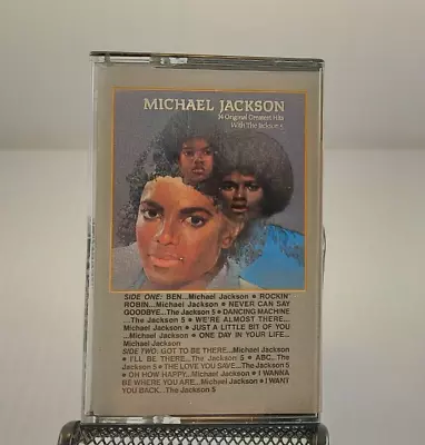 Michael Jackson 14 Original Greatest Hits With The Jackson 5 Cassette TAPE • $5