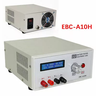 EBC-A10H Electronic Load Battery Capacity Tester Charge Discharge Tester 5A-10A • $71.41