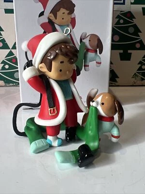 £7.99 • Buy Young Santa 1st In Series Christmas Tree Hallmark Keepsake Ornament New In Box.'