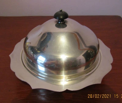£10.50 • Buy Silver-plated Lidded Butter Dish By Weir & Sons, Dublin 