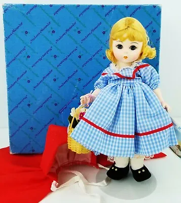 Madame Alexander Storybook 8  1982 Red Riding Hood Doll No. 482 With Stand NIB • $19.95