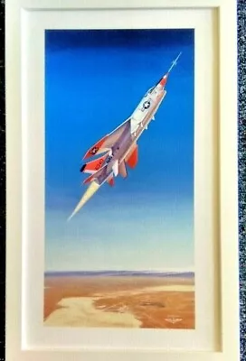 Chance Vought Super Crusader III [XF8U-3 F-8 F-8U] Cameo CANVAS Mike Machat • $97.86