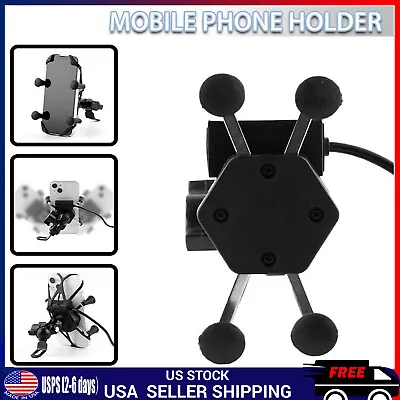 RAM Motorcycle Bikes X-Grip Holder Cell Phone Mobile Phone GPS Universal Holder • $12.89