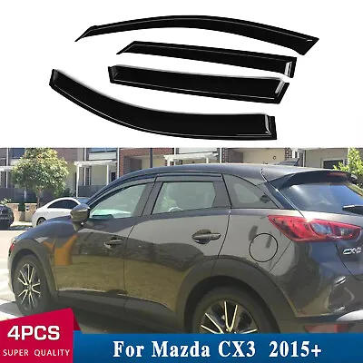 Weather Shields For Mazda Cx-3 Cx3 2015-2021 Door Window Visor Weathershield • $43.79