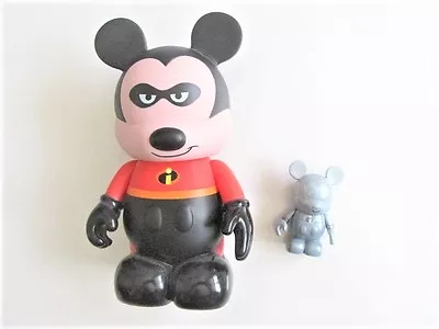 DISNEY Parks LE 500 The INCREDIBLES 9  & 3  VINYLMATION PIXAR Figure Set • $149.99