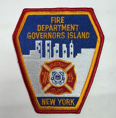 Governors Island Fire New York City Manhattan NY Patch F9 • $5.99