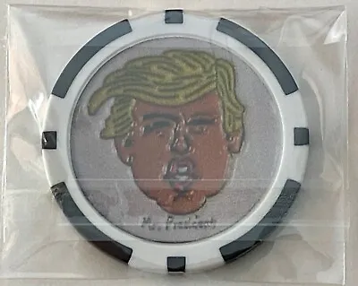 Trump - Mr. President - Magnetic Clay Poker Chip -Golf Ball Marker • $6.95