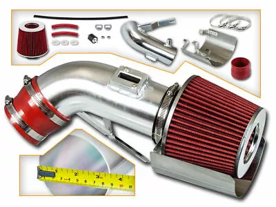 Short Ram Air Intake Kit + RED Filter For 09-17 Nissan Maxima 3.5L V6 • $80.99