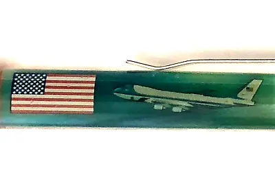 Air Force One Floaty Pen Moving Airplane American Flag Presidential Seal Vintage • $23.99