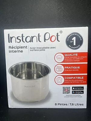 Brand New Instant Pot 8Qt/8L Stainless Steel Inner Pot With 3-Ply Bottom • $20