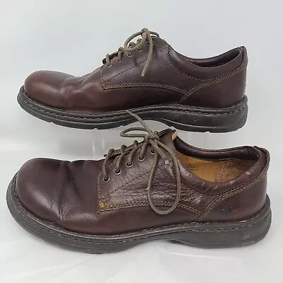 Born Hutchins II Mens Oxford Casual Shoes Brown Leather M3660 Size 11 • $24.18